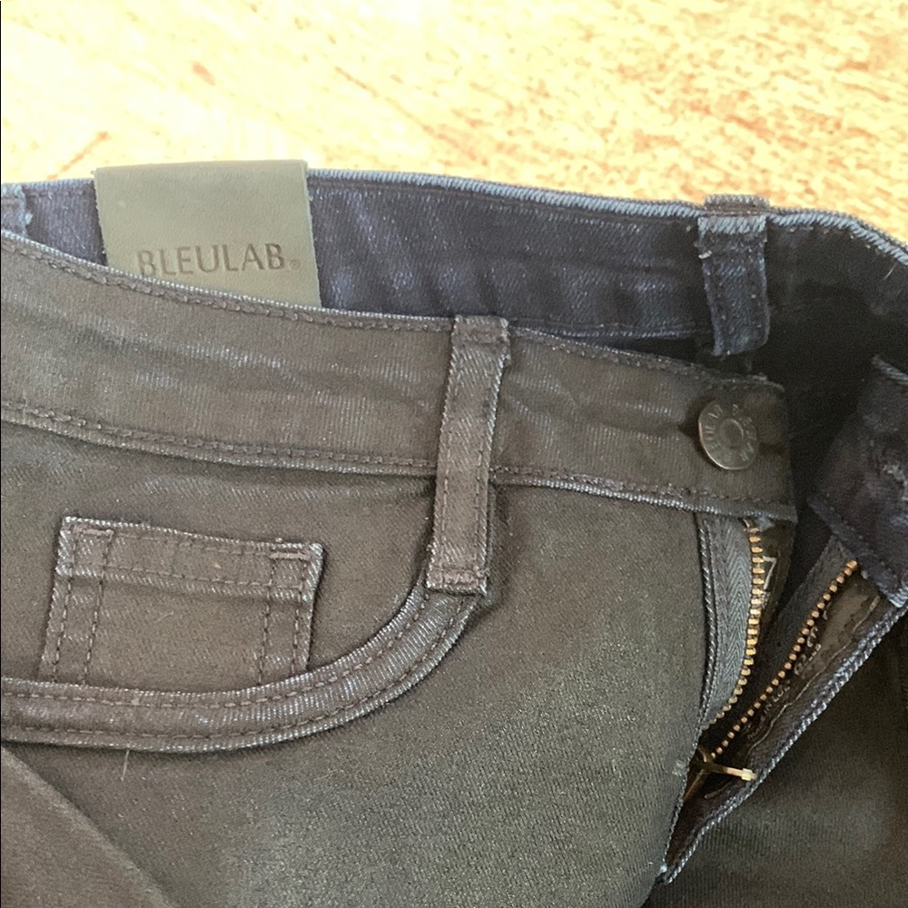 Black Blue Skinny Jeans- reversible!!!! - Picture 2 of 10